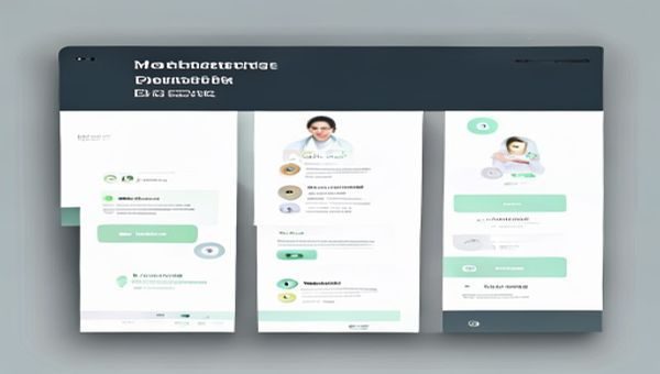 医疗健康品牌sm网站案例，简洁白绿配色突出专业感，在线预约功能与医生介绍板块清晰可见